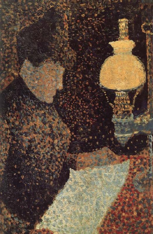 Paul Signac The woman Reading Germany oil painting art